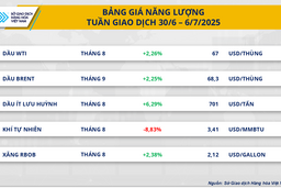Kinh tế Mỹ khởi sắc, thị trường năng lượng phục hồi