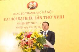 Khai trương Trung tâm Báo chí Đại hội XVIII Đảng bộ TP. Hà Nội