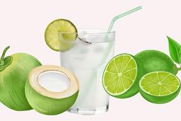 Lợi ích bất ngờ của nước chanh dừa