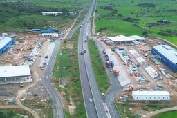 Cao tốc Vĩnh Hảo - Phan Thiết vẫn còn 1 trạm dừng nghỉ chưa được bàn giao mặt bằng