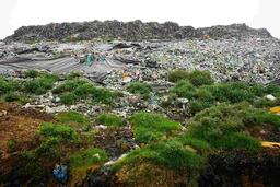 Bãi rác khổng lồ gây ô nhiễm nghiêm trọng ở Sầm Sơn