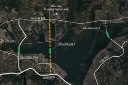 Quảng Ninh dự kiến xây cầu thứ 3 xuyên vịnh Cửa Lục năm 2026