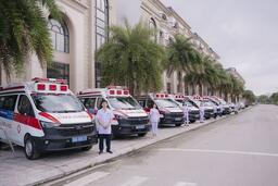 Tập đoàn Vingroup trao tặng 15 xe cấp cứu cho tỉnh Hà Tĩnh