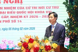 Cử tri thống nhất giới thiệu ông Nguyễn Duy Ngọc ứng cử đại biểu Quốc hội