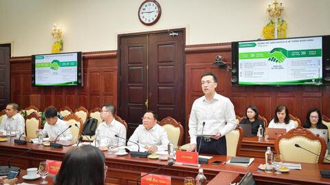 Đề tài Khoa học cấp Bộ về sự tương tác giữa hệ thống ngân hàng và công ty Fintech của Vietcombank được nghiệm thu Xuất sắc