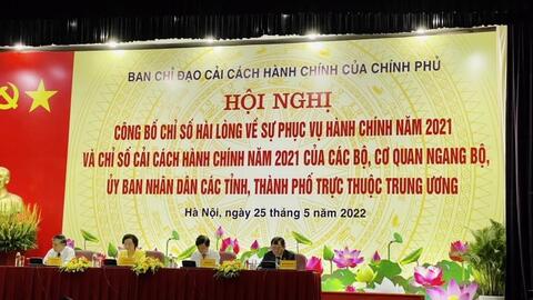 NHNN tiếp tục xếp thứ hạng cao Chỉ số cải cách hành chính năm 2021