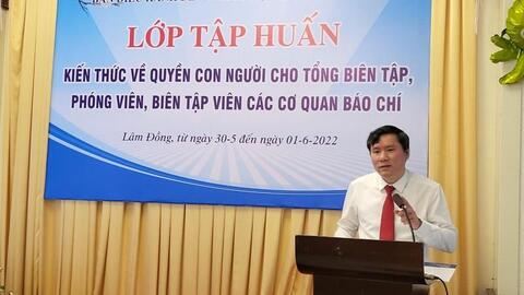 Nâng cao sứ mệnh bảo vệ, thúc đẩy quyền con người của báo chí