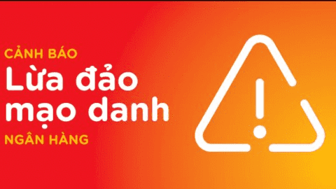 Cảnh báo loạt tin nhắn giả mạo các ngân hàng để chiếm đoạt tài sản