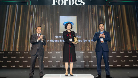 Vinamilk – Thương hiệu “tỷ USD” duy nhất trong top 25 thương hiệu F&B dẫn đầu của Forbes Việt Nam