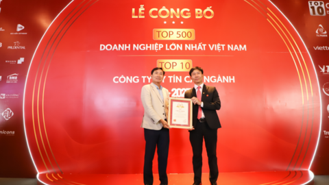 Viteccons lọt Top 500 doanh nghiệp lớn nhất Việt Nam