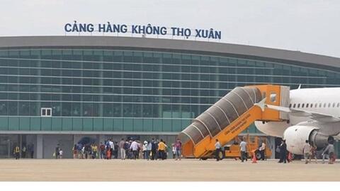 Sân bay Thọ Xuân tiếp tục tạm dừng theo khung giờ