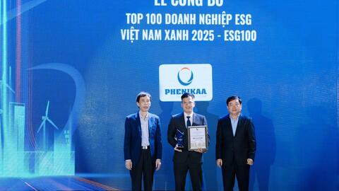 Tập đoàn Phenikaa và Vicostone được vinh danh trong top 100 doanh nghiệp ESG Việt Nam xanh 2025