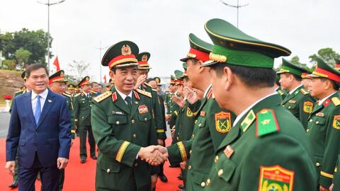 Đại tướng Phan Văn Giang sang Trung Quốc dự giao lưu quốc phòng