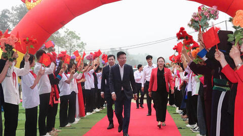 Phó Thủ tướng Lê Thành Long dự khởi công xây trường biên giới ở Lào Cai