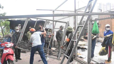 Đồng loạt cưỡng chế quy mô lớn các công trình vi phạm đất đai ở Hà Nội