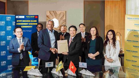 Nam A Bank gia nhập mạng lưới tài trợ thương mại toàn cầu