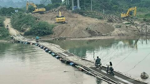 Gần 56 tỉ đồng xây cầu bắc qua sông Mã ở Sơn La