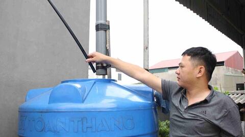 Mất nước kéo dài, đời sống người dân một thôn ở Hưng Yên bị đảo lộn