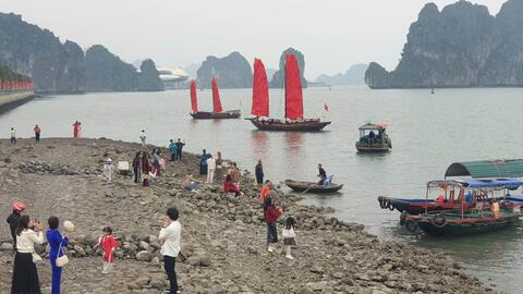 Chính thức mở tour thuyền buồm chạy ven vịnh Hạ Long từ 25.4