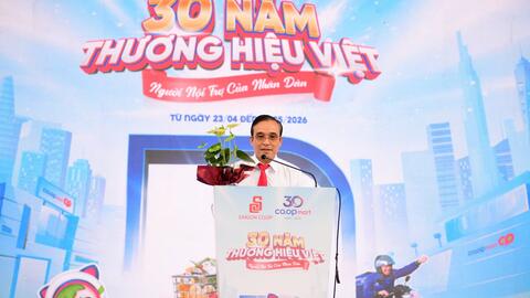Phó Tổng Giám đốc Saigon Co.op: "Bước sang tuổi 30 là thời điểm để Co.opmart chuyển mình mạnh mẽ"