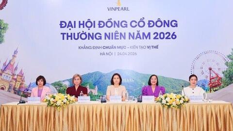 ĐHĐCĐ Vinpearl: Kế hoạch doanh thu kỷ lục, mục tiêu VinWonders trở thành một trong các thương hiệu vui chơi giải trí Top 1 thế giới