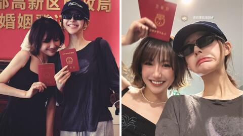 Triệu Lộ Tư hủy lịch trình để cùng bạn thân đi đăng ký kết hôn