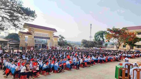 Khởi công công trình trường học hơn 17 tỉ đồng ở vùng sâu Lâm Đồng