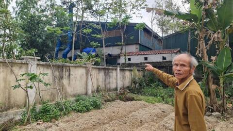 Doanh nghiệp gia công giày gây ô nhiễm đã di dời đến nơi khác sau phản ánh