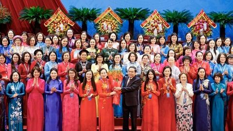 Chủ tịch Quốc hội: 'Phụ nữ Việt Nam đã khẳng định vai trò quan trọng trên hầu hết các lĩnh vực'