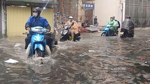 Hà Nội chuẩn bị chất vấn về ngập úng đô thị