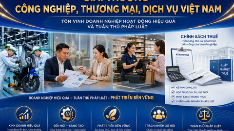 Giải thưởng Công nghiệp, Thương mại, Dịch vụ: Ưu tiên doanh nghiệp tuân thủ chính sách thuế