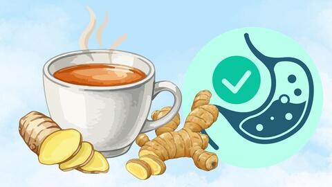 3 lợi ích của trà gừng sau bữa trưa đối với hệ tiêu hóa