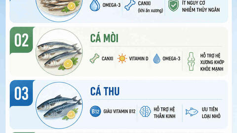 4 loại cá giàu omega-3 góp phần hỗ trợ đường huyết
