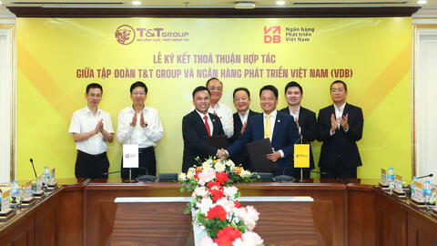T&T Group bắt tay VDB, mở rộng nguồn vốn cho các dự án chiến lược