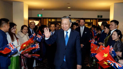 Tổng Bí thư, Chủ tịch nước Tô Lâm đến thủ đô Canberra, tiếp tục chuyến thăm Australia