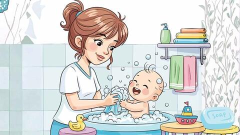 Những lưu ý khi tắm cho trẻ nhỏ từ 12-24 tháng tuổi