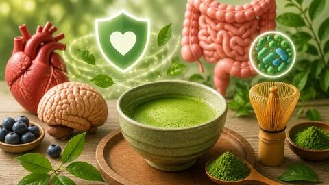 Lí do matcha giúp chống viêm hiệu quả