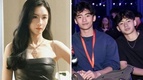 Trương Bá Chi và 3 con trai từng sống trong xe nhà di động