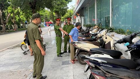 Hà Nội xử phạt 11 điểm trông giữ xe vi phạm