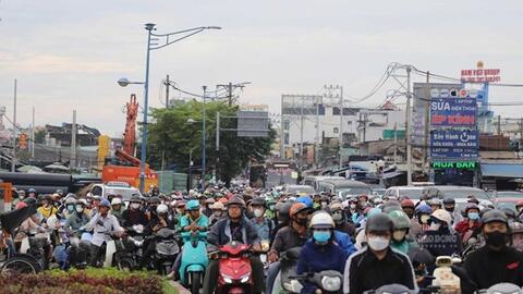 TPHCM điều chỉnh giao thông cửa ngõ Tây Bắc để thi công ga Metro số 2