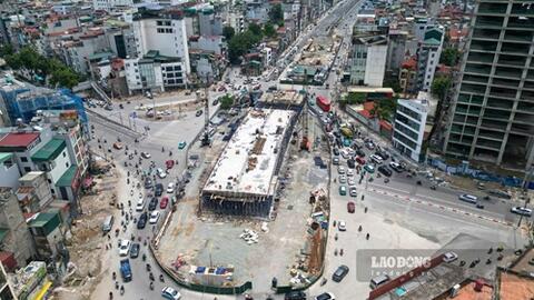 Hà Nội điều chỉnh giao thông Vành đai 1 đoạn Nguyễn Chí Thanh - Voi Phục