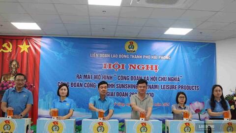 Sunshine (Vietnam) Leisure Products ra mắt mô hình Công đoàn cơ sở xã hội chủ nghĩa