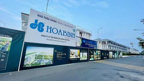Tổng giá trị trúng thầu của Xây dựng Hòa Bình đạt 8.600 tỷ từ đầu năm tới nay