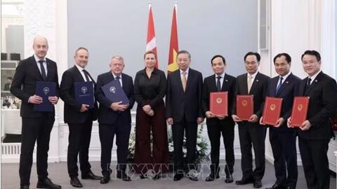 Việt Nam - Đan Mạch nâng cấp quan hệ lên Đối tác chiến lược toàn diện