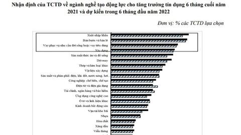 4 động lực chính cho tăng trưởng tín dụng năm 2022