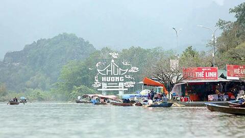3 ngày thử nghiệm, chùa Hương đón hơn 1 vạn du khách