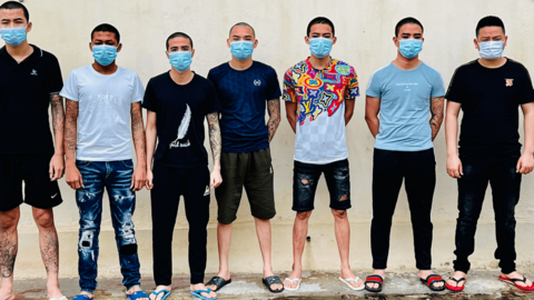 Thanh Hóa: Bắt 7 đối tượng dùng súng gây rối trật tự