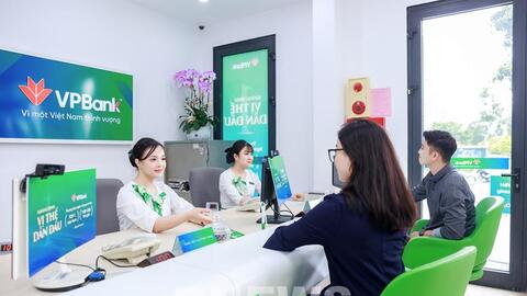 VPBank ghi nhận lợi nhuận quý I tăng cao kỷ lục
