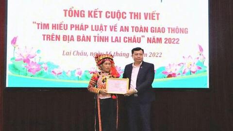 Cuộc thi “Tìm hiểu pháp luật về an toàn giao thông trên địa bàn tỉnh Lai Châu” 2022, đã thu hút hơn 63 nghìn người tham gia