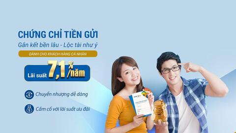 BAOVIET Bank phát hành 1.000 tỷ đồng chứng chỉ tiền gửi với lãi suất 7,1%/năm